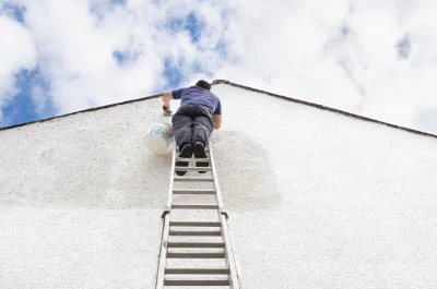 Peinture extérieure à Bressolles — façades et ravalement